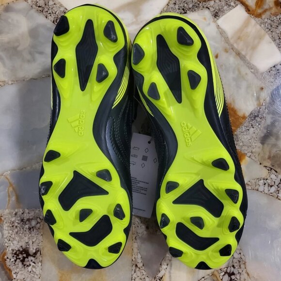 Adidas Copa Sense.4 FxGJ Soccer Cleat Core Black/Solar Yellow US Little Boy's 3 - Picture 7 of 10